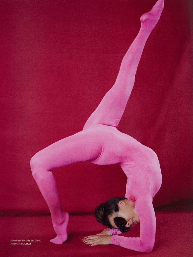 Elena contorsionniste Lampoon magazine Photographe Alice Rosati Integral Sansha