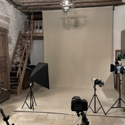 Le studio d'Elena Ramos, où sont réalisés les commandes.