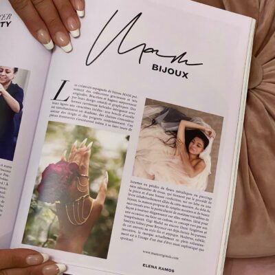 La marque de bijoux MAM dans le magazine Faust.