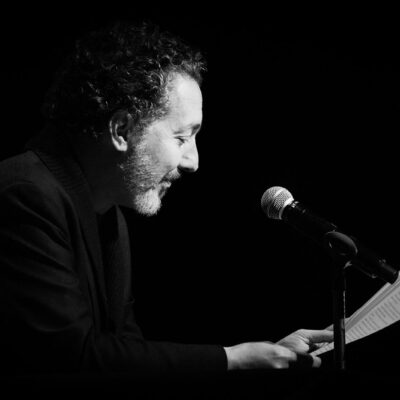 Lecture de Guillaume Gallienne de Marcel Proust au théâtre 13ème Art, photographie Elena Ramos.