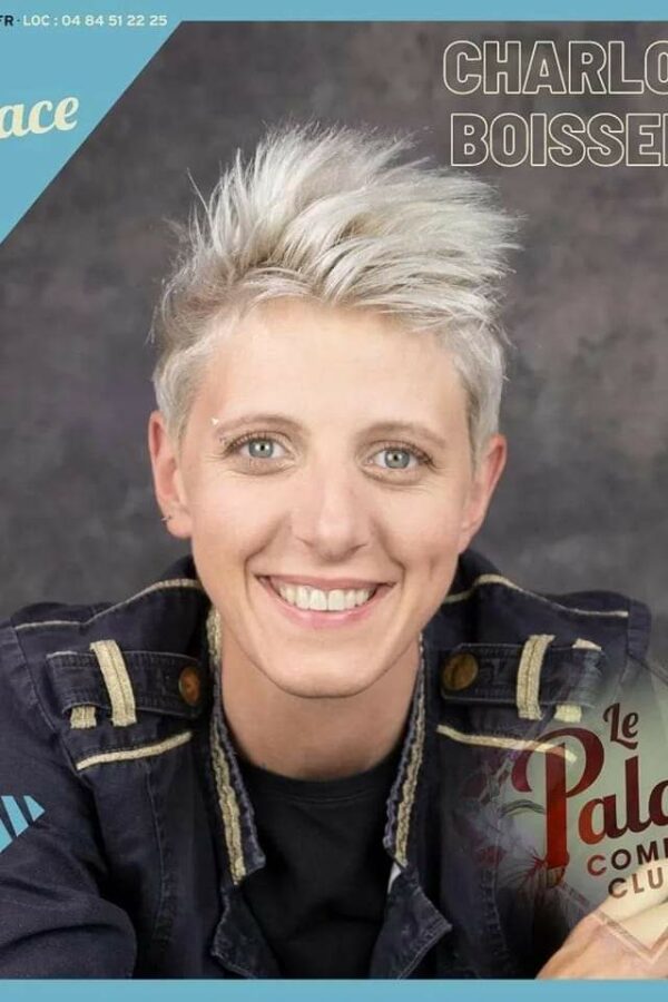 L'humoriste Charlotte Boisselier pour Le Palace.