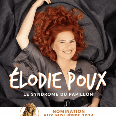 Photo : Elena Ramos. L'humoriste Élodie Poux, pour la nomination aux Molière 2024.