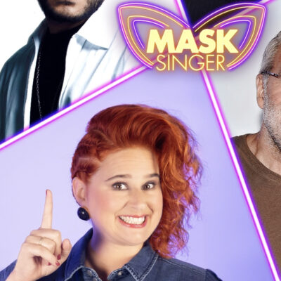 Photo : Elena Ramos. Modèle : Élodie Poux. Pour l'émission Mask Singer.
