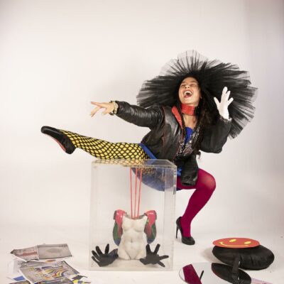 Elena Ramos, set designer et photographe. Twisted ! Personnage d'une série vrillée. Modèle, Lila Ramos, petite soeur.